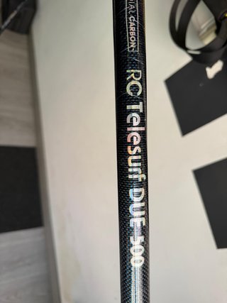 Kit de pesca completo con dos cañas de 5m