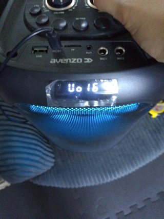 Altavoz Avenzo Negro con Micrófono