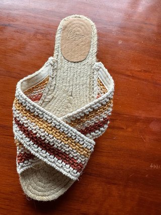 Sandalias Castañer Tiras Cruzadas Multicolor