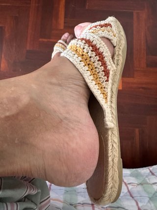 Sandalias Castañer Tiras Cruzadas Multicolor
