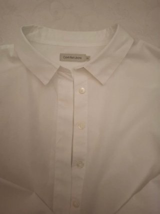 Camisa Calvin Klein Jeans Blanca Talla XS