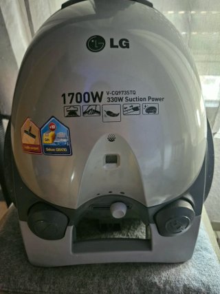 Aspiradora LG 1700W + bolsas