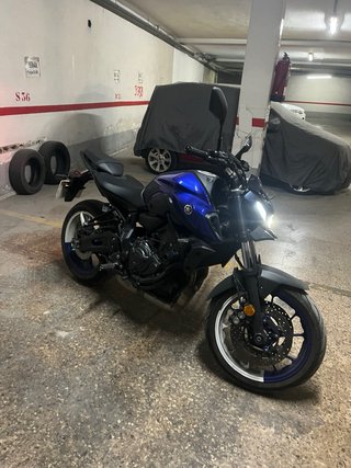 Yamaha MT-07 2022 Azul limitada A2