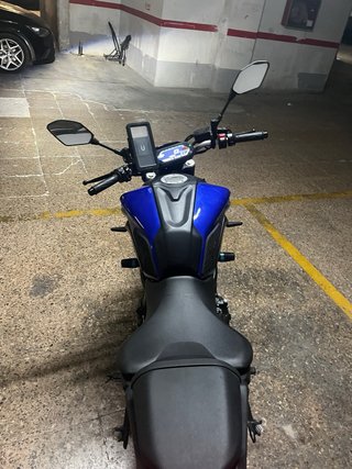 Yamaha MT-07 2022 Azul limitada A2