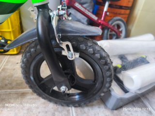 Bicicleta infantil verde Dino Bikes