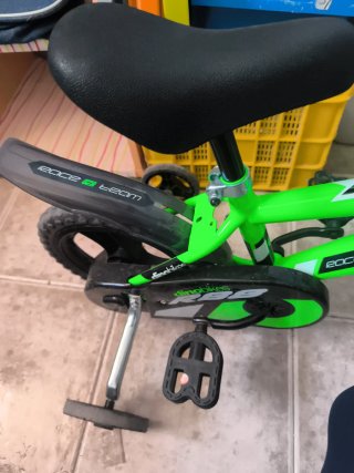 Bicicleta infantil verde Dino Bikes
