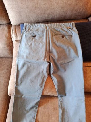 Pantalones Chinos Springfield Gris Azul