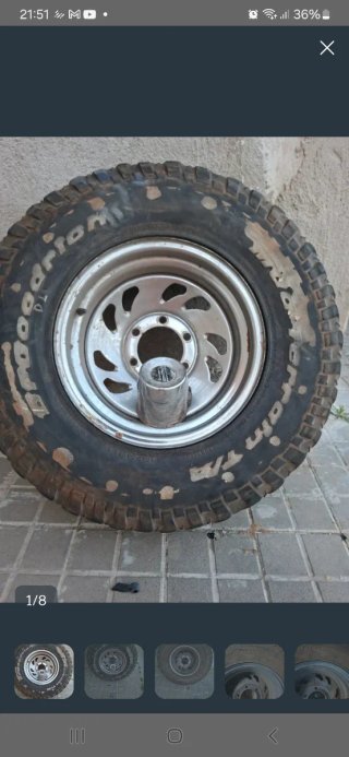Llantas 15 American Eagle 4x4