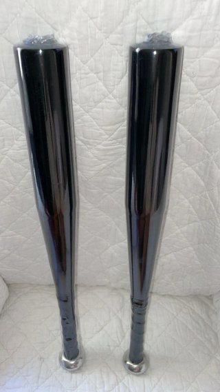 Set de 2 Bates Negros x 15€