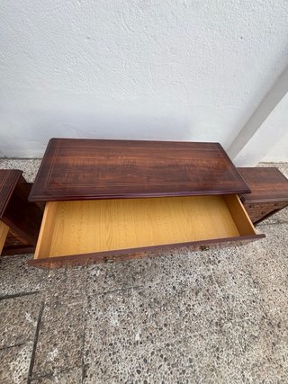 Conjunto de muebles clasicos vintage madera maciza