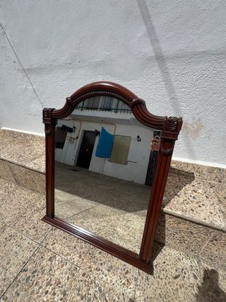 Conjunto de muebles clasicos vintage madera maciza