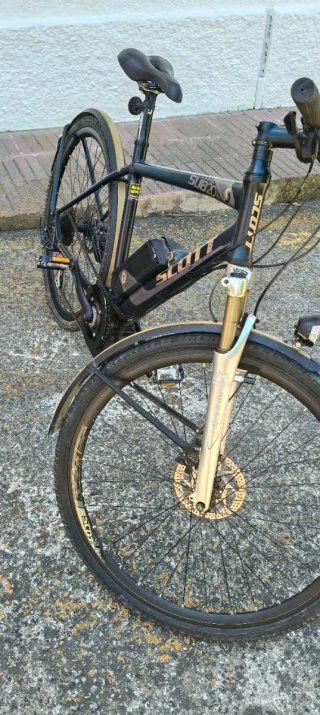Bicicleta Eléctrica Scott E-Sub del 2014
