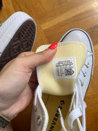 Zapatillas Blancos Nuevos Sin Usar