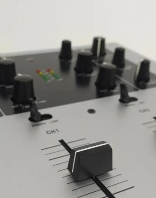 Numark M101 Mesa de Mezclas Plata