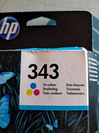 Tinta HP 343 Tricolor Original