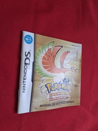 Manual Pokémon Oro Heartgold Nintendo DS