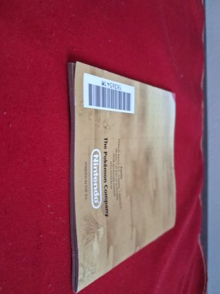 Manual Pokémon Oro Heartgold Nintendo DS