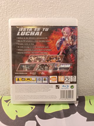 Juego Tekken 6 Ps3 Pal Esp