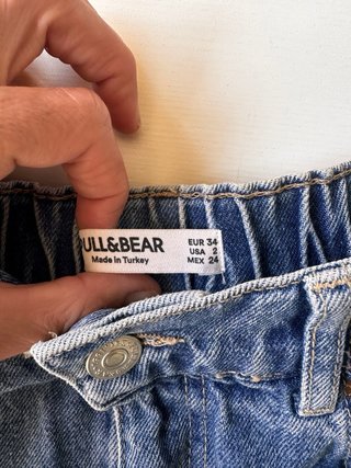 Pantalón corto vaquero Pull&Bear Talla 34