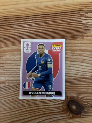 Cromos Panini Extra Kylian Mbappé