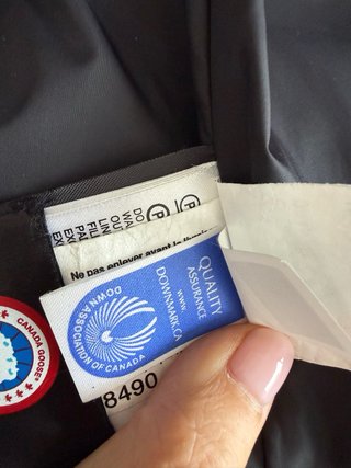 Abrigo Canada Goose Gris Talla L Hombre