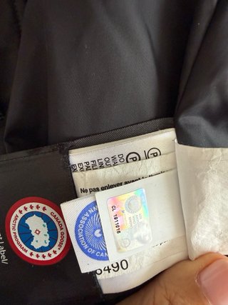 Abrigo Canada Goose Gris Talla L Hombre