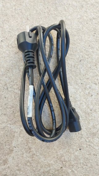 Cavo di alimentazione Schuko IEC 2m