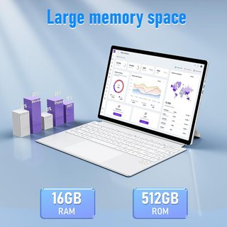 Portátil 16 pulgadas 16GB SSD teclado
