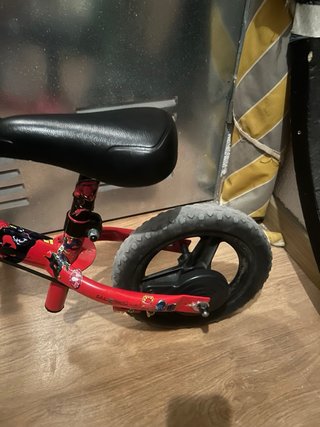 Bicicleta sin pedales Decathlon Roja