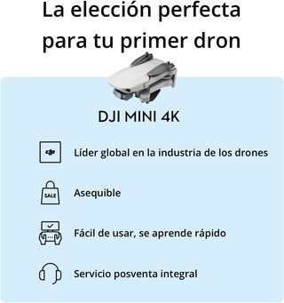 DJI dron cámara 4K estabilización vuelo