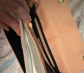 Bolso Zara Mujer Rosa y Beige