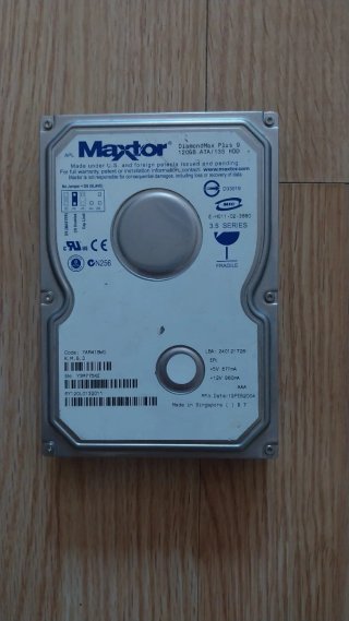 Lote 4 Discos Duros Maxtor y Seagate