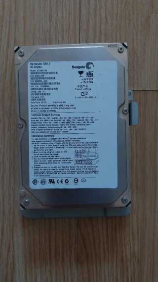 Lote 4 Discos Duros Maxtor y Seagate