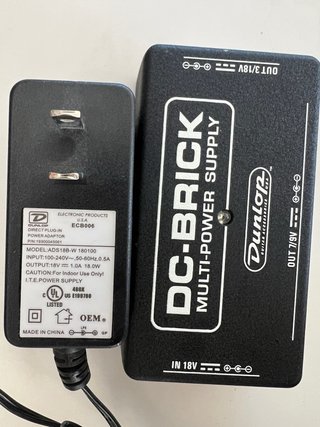 Dunlop DC-BRICK Fuente Alimentación Pedales