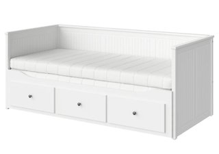 Estructura Cama Doble Blanca Madera