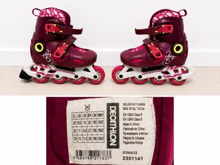 Patines Oxelo Play 5 Talla 30 Ajustables