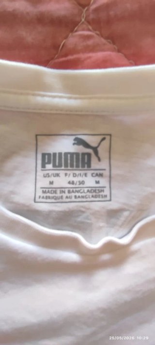 Camiseta Puma Blanca Talla S