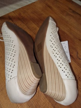 Zapatos VACCARO blancos talla 41