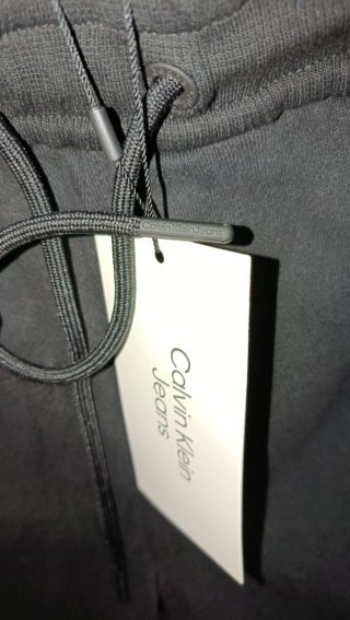 Bermuda Calvin Klein original negro algodón Hombre