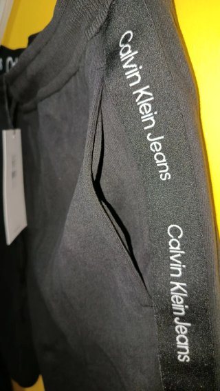 Bermuda Calvin Klein original negro algodón Hombre