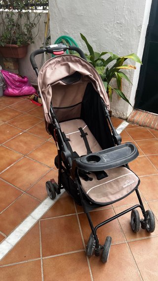 Carrito bebé beige