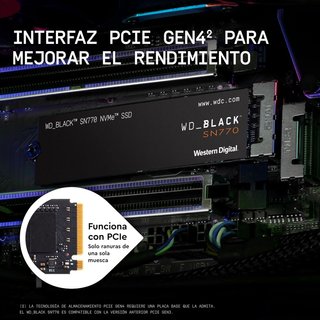 WD_BLACK SSD juegos alto rendimiento rápido