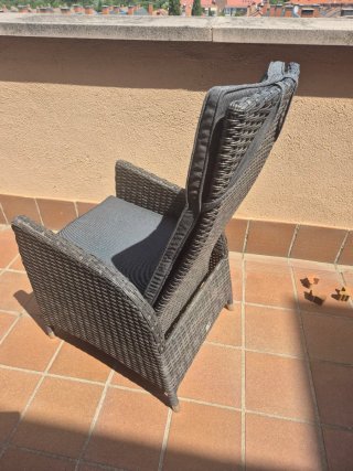 OFERTA Conjunto de terraza, mesa y 4 butacas