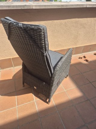OFERTA Conjunto de terraza, mesa y 4 butacas