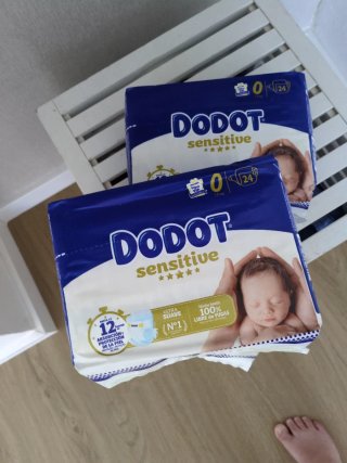 Pañales Dodot Sensitive Talla 0 (hasta 3kg)