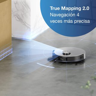 ECOVACS robot aspirador con fregado y mapeo 3D