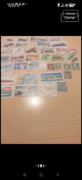 Colección Sellos Transporte 37 Unidades
