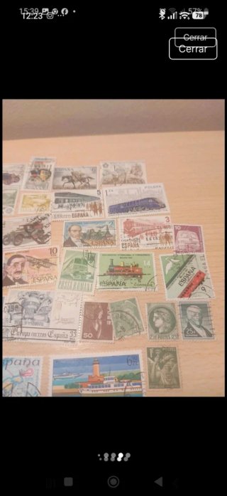 Colección Sellos Transporte 37 Unidades