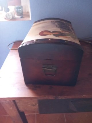 Cofre decorativo vintage