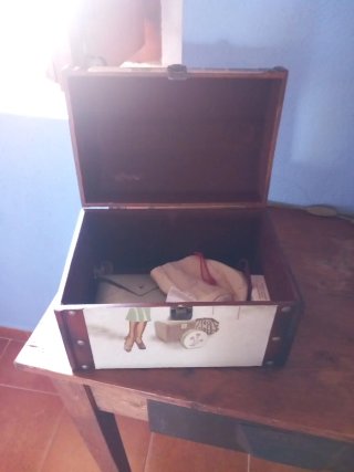 Cofre decorativo vintage